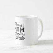 Mutter Geschenke Proud Mama Bester Abschluss Kaffeetasse (VorderseiteRechts)