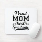 Mutter Geschenke Proud Mama Bester Abschluss Mousepad (Mit Mouse)