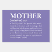 Mutter Geschenkpapier Set (Vorderseite)