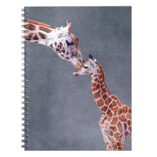 Mutter Getty Bild- u. Baby-Giraffe Notizblock