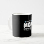 Mutter gibt die beste Mama der Welt Kaffeetasse (Vorderseite Links)