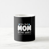 Mutter gibt die beste Mama der Welt Kaffeetasse (Mittel)