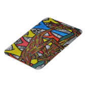 Mutter Giraffe Magnet (Linke Seite)