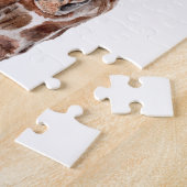Mutter-Giraffe mit Baby-Giraffe Puzzle (Seite)