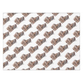Mutter Giraffe mit Baby Giraffe Tischdecke (Vorderseite (Horizontal))