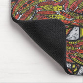 Mutter-Giraffe Mousepad (Ecke)