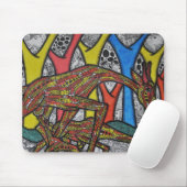 Mutter-Giraffe Mousepad (Mit Mouse)