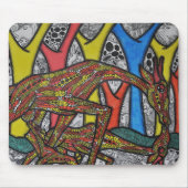 Mutter-Giraffe Mousepad (Vorne)