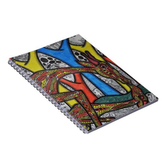 Mutter-Giraffe Notizblock (Rechte Seite)