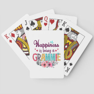 Mutter Glück ist ein Grammie von jedem Geburtstag. Spielkarten
