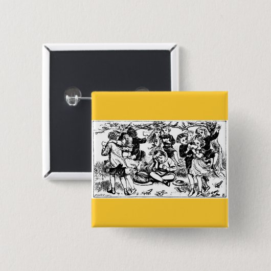 Mutter Goose Button (Vorne & Hinten)