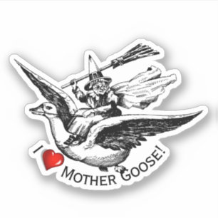 Mutter Goose Day Aufkleber