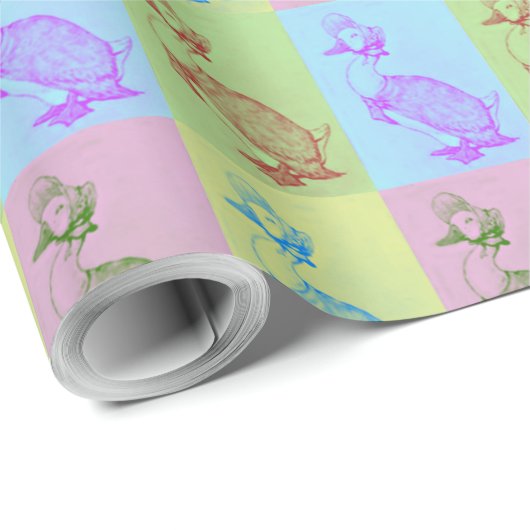 Mutter Goose Geschenkpapier (Rolleneckpunkt)