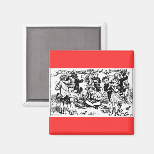 Mutter Goose Magnet (Vorderseite/Rückseite)