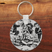 Mutter Goose Schlüsselanhänger (Vorderseite)