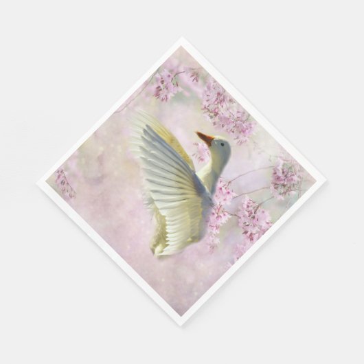 Mutter Goose Serviette (Ecke)