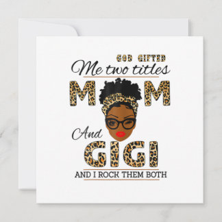 Mutter Gott Geschenkte Mama Und Gigi Geburtstag Einladung