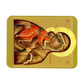 Mutter Gottes Feodorovskaya—Icon Magnet (Horizontal)