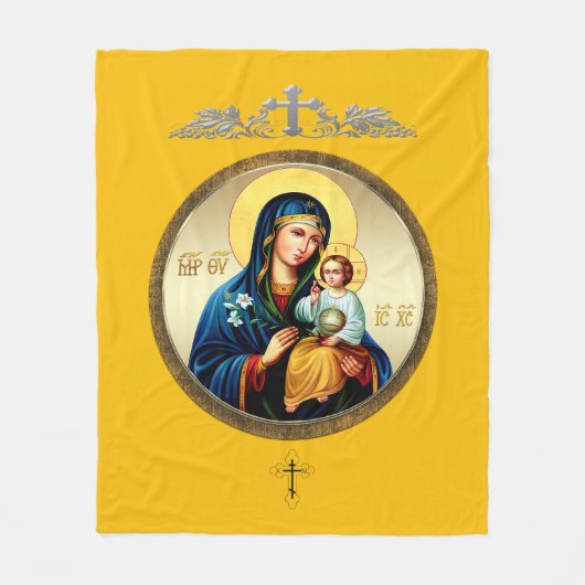 Mutter Gottes Fleecedecke (Vorderseite)