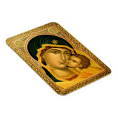 Mutter Gottes Glykophilousa — Icon Magnet (Rechte Seite)