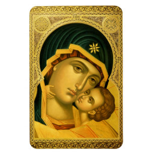 Mutter Gottes Glykophilousa — Icon Magnet