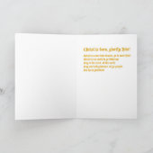 Mutter Gottes Glykophilousa - Symbol Weihnachtskar Feiertagskarte (Innenseite)