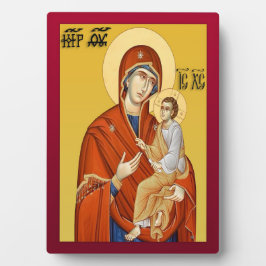 Mutter Gottes neu Fotoplatte