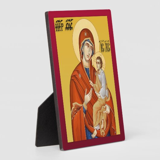 Mutter Gottes neu Fotoplatte (Seite)