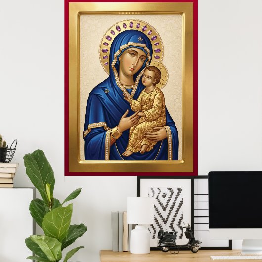 Mutter Gottes Poster (Heimbüro)