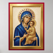 Mutter Gottes Poster (Vorne)