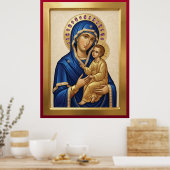 Mutter Gottes Poster (Küche)