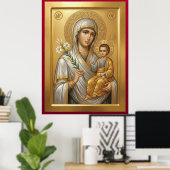 Mutter Gottes Poster (Heimbüro)