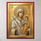 Mutter Gottes Poster (Vorne)