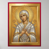 Mutter Gottes Poster (Vorne)