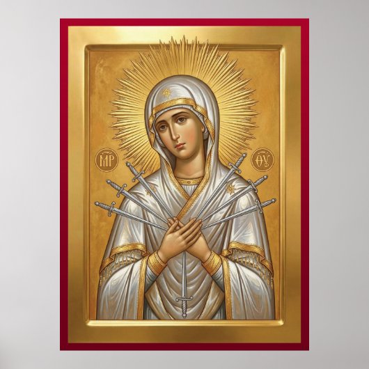 Mutter Gottes Poster (Vorne)