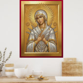 Mutter Gottes Poster (Küche)