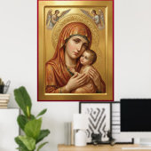 Mutter Gottes Poster (Heimbüro)
