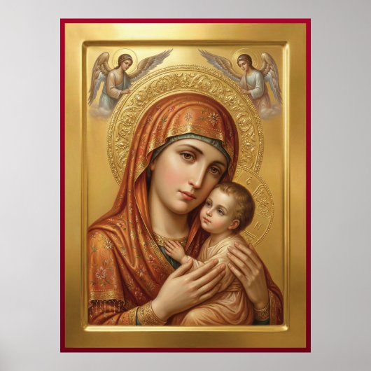 Mutter Gottes Poster (Vorne)