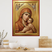 Mutter Gottes Poster (Küche)