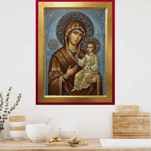 Mutter Gottes Poster (Küche)