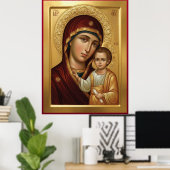 Mutter Gottes Poster (Heimbüro)