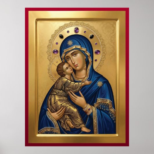 Mutter Gottes Poster (Vorne)