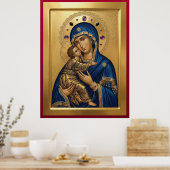 Mutter Gottes Poster (Küche)