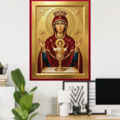 Mutter Gottes Poster (Heimbüro)