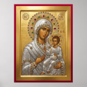 Mutter Gottes Poster (Vorne)
