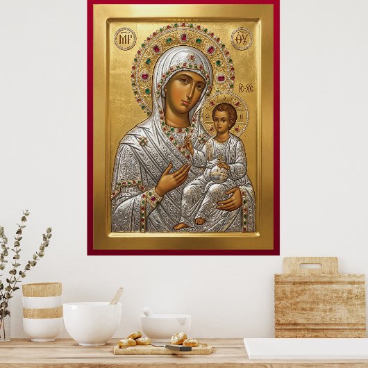 Mutter Gottes Poster (Küche)