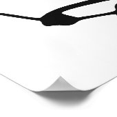 Mutter Gottes Rage Gesicht Comic Meme Poster (Ecke)