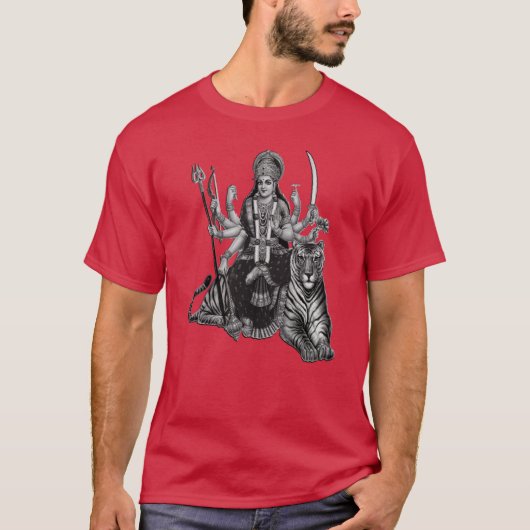 Mutter Göttin Retro Vintage T-Shirt (Vorderseite)