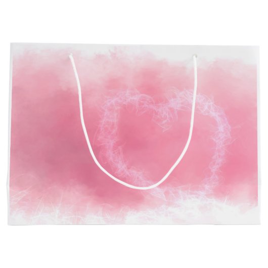 Mutter große Geschenktasche Geschenktüte (Rückseite)