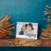 Mutter gründete Muttertagsgeschenk Foto Fotoplatte (Seite)